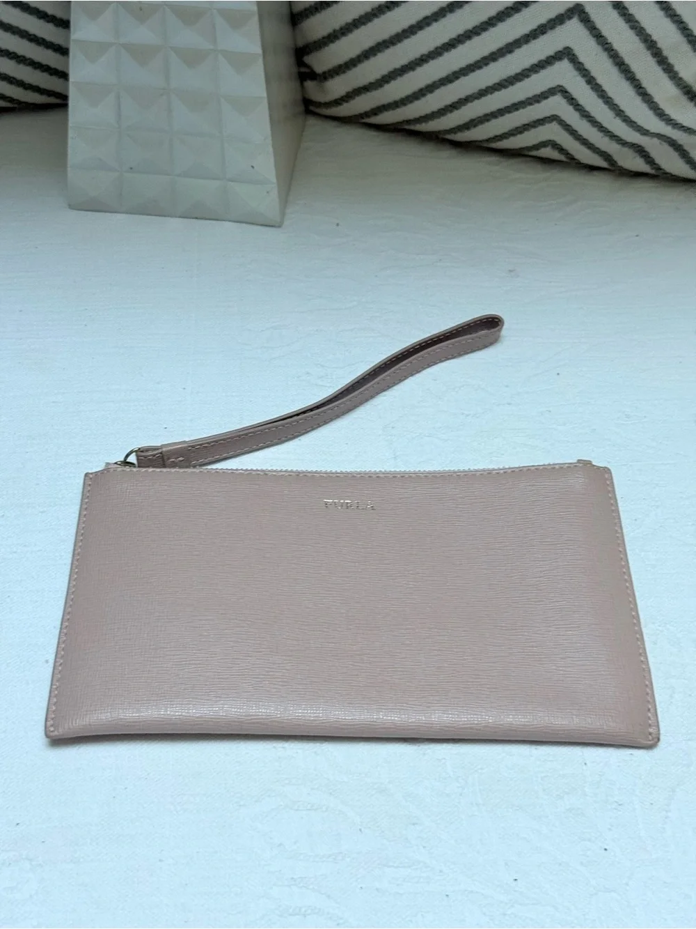Furla sleek wristlet